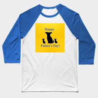 Father's Day Dogs Baseball T-Shirt